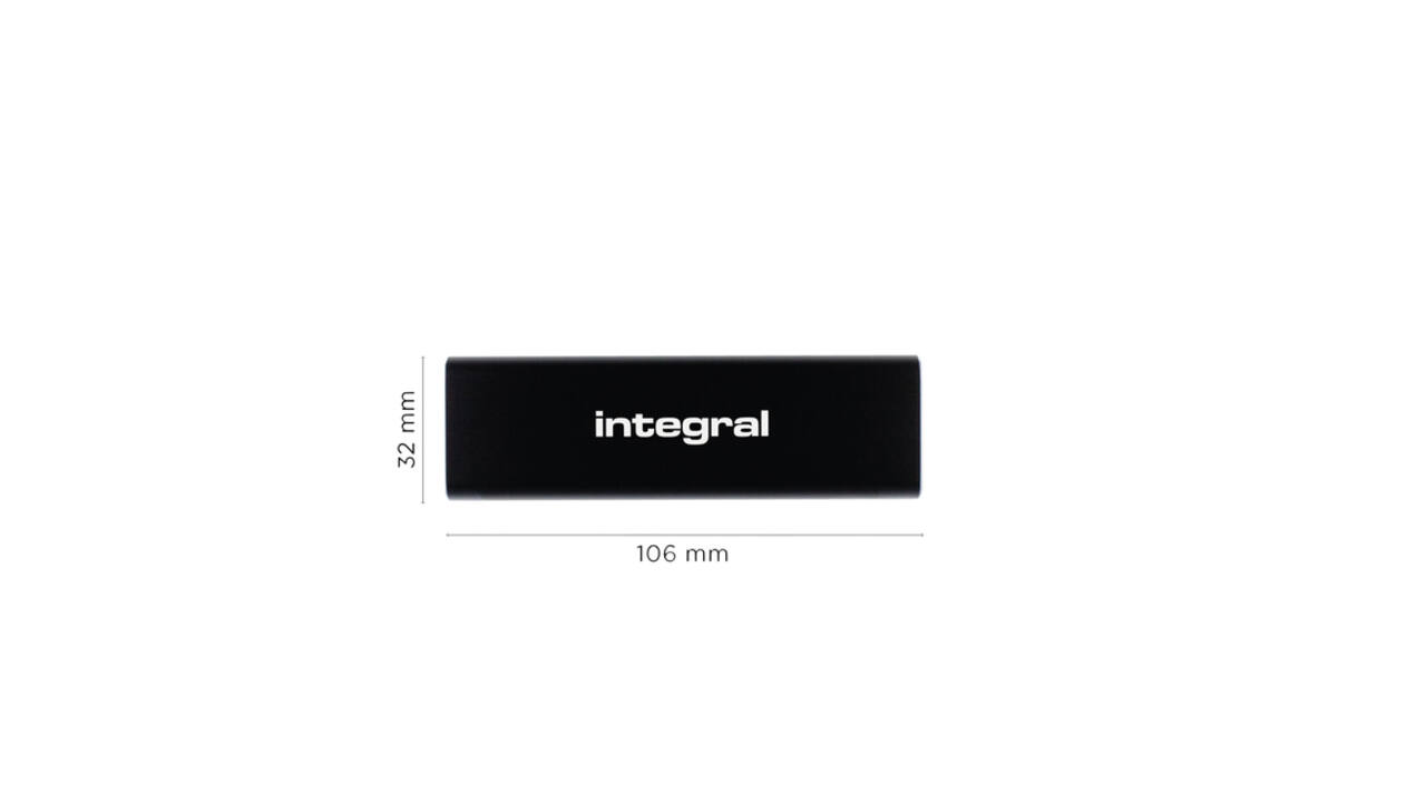SSD Integral USB-C extern portable 3.2 2TB