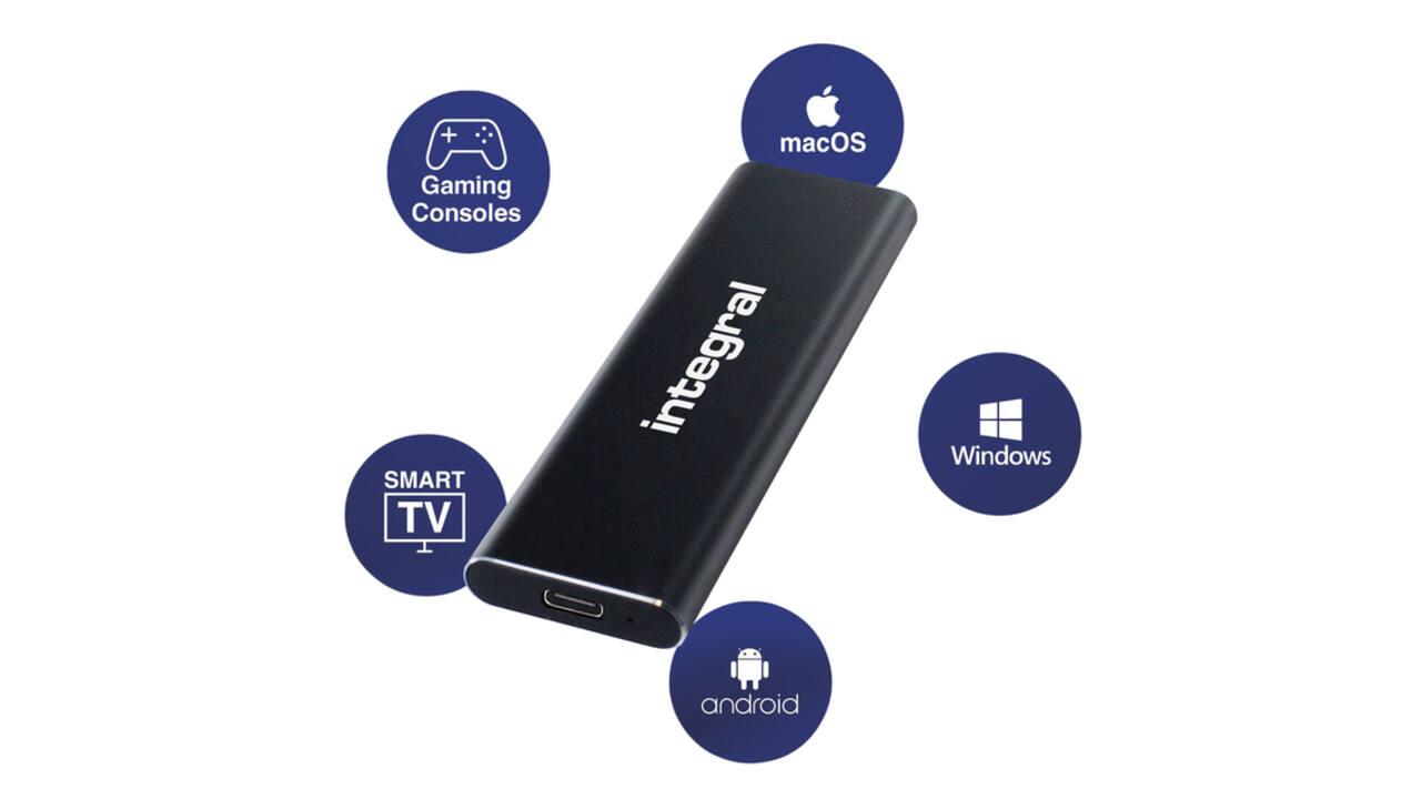 SSD Integral USB-C extern portable 3.2 2TB