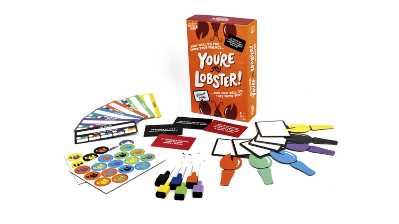 Kaartspel You're My Lobster party