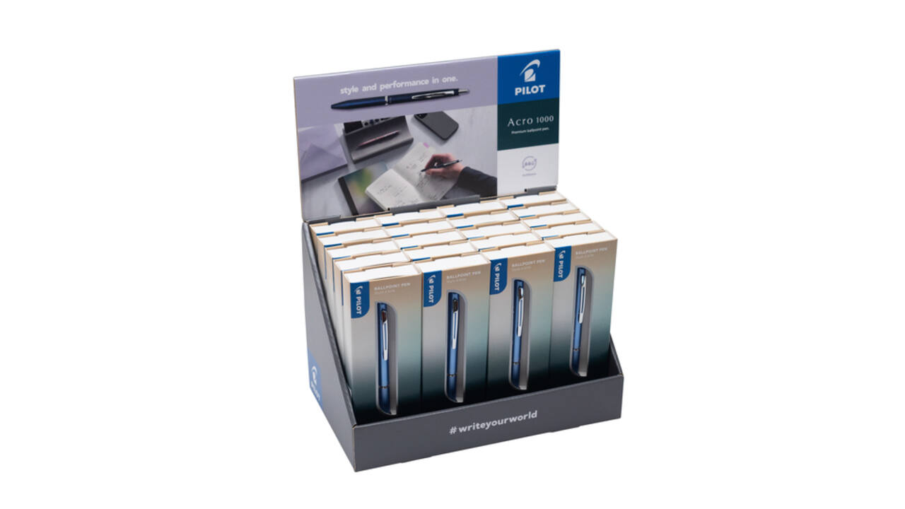 Balpen PILOT Acro 1000 medium assorti