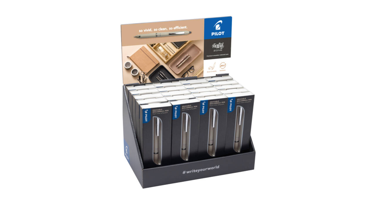 Rollerpen PILOT friXion Ball Zone medium assorti