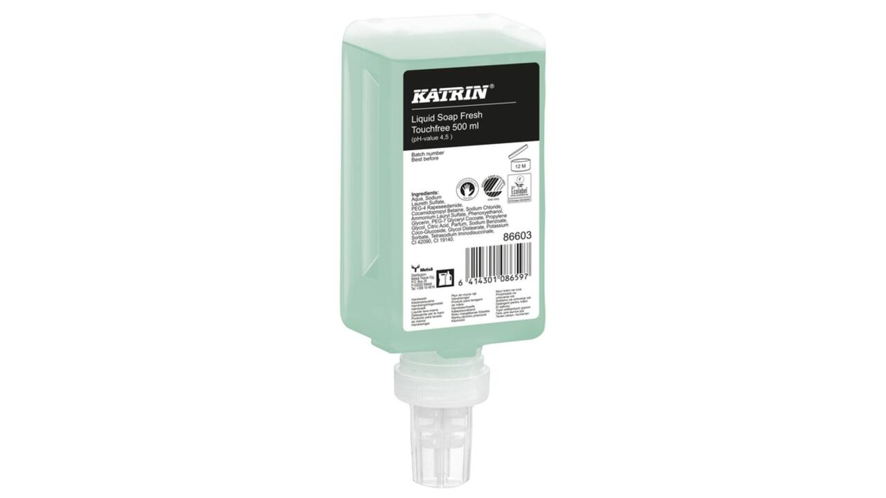 Handzeep Katrin Fresh vloeibaar touchfree 500ml 86603