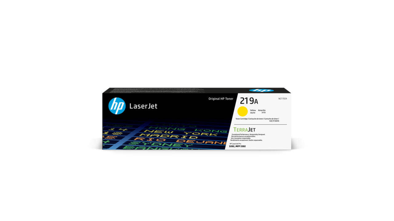 Tonercartridge HP W2192A 219A geel