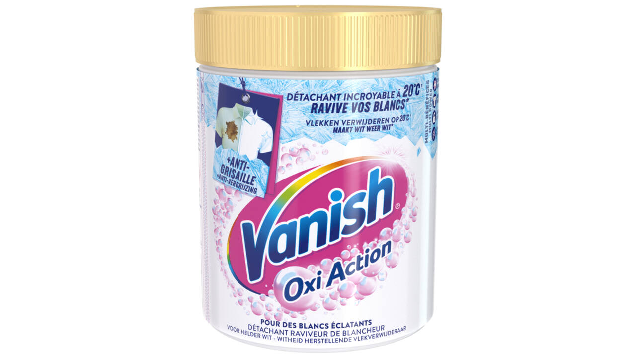 Wasbooster Vanish Oxi Action Whitening poeder 940g