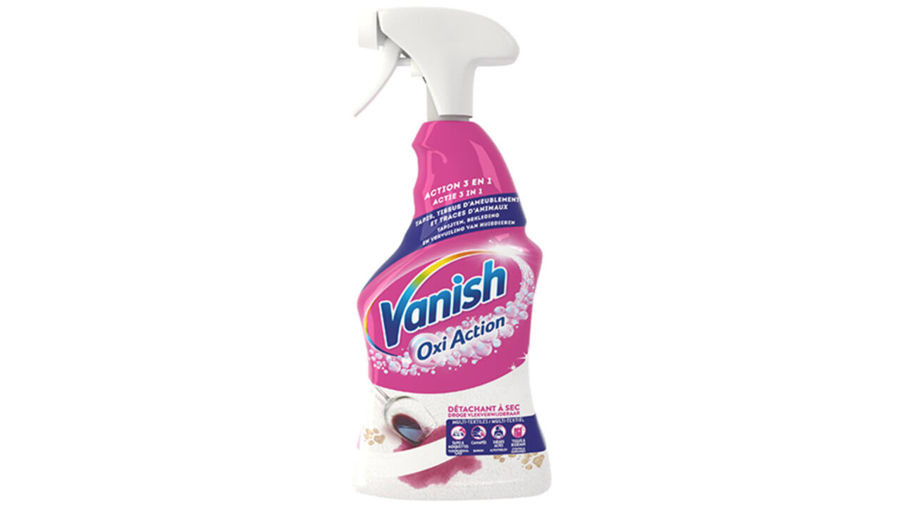 Vlekkenverwijderaar Vanish Oxi Action Dry Tapijt 500ml