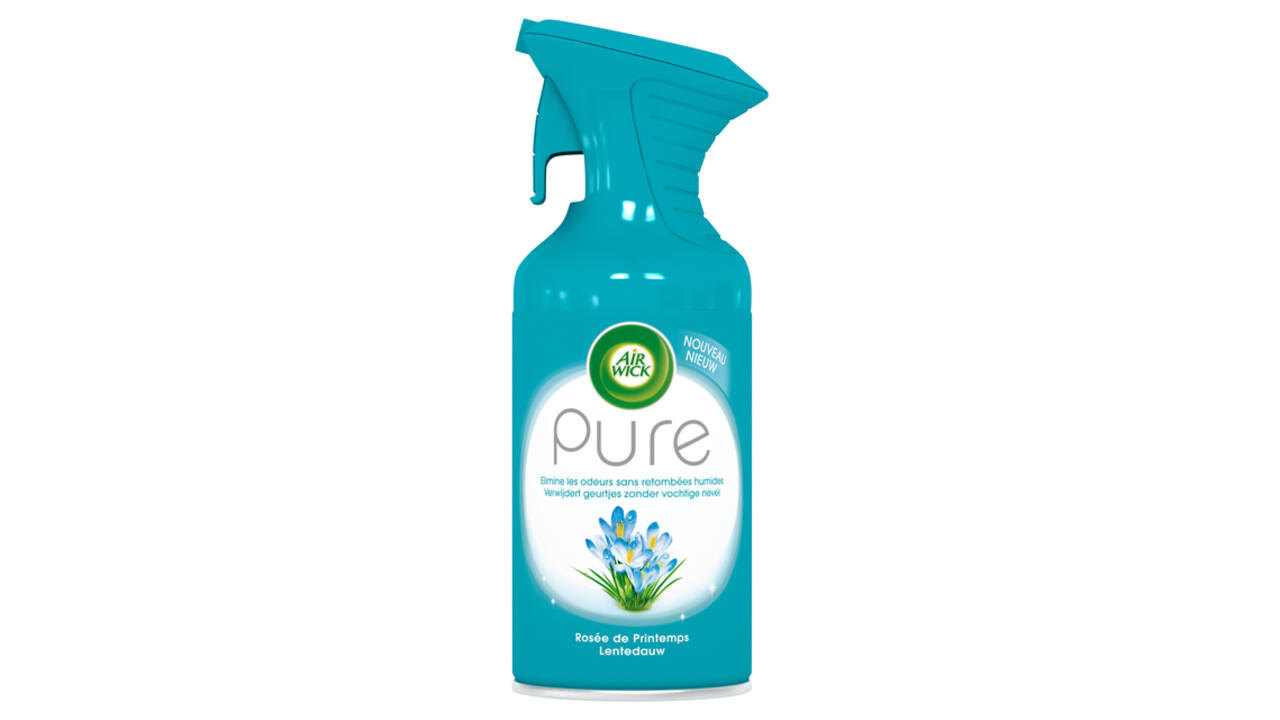 Luchtverfrisser AirWick Pure Lentedauw 250ml