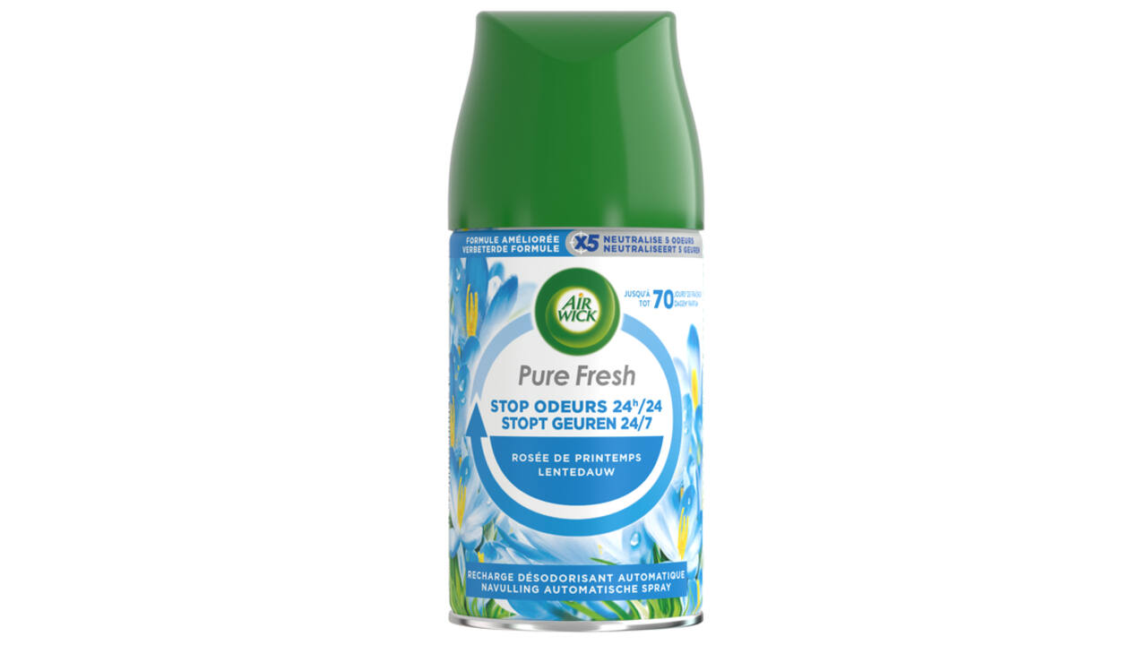 Luchtverfrisser AirWick PF Lentedauw refill 250ml