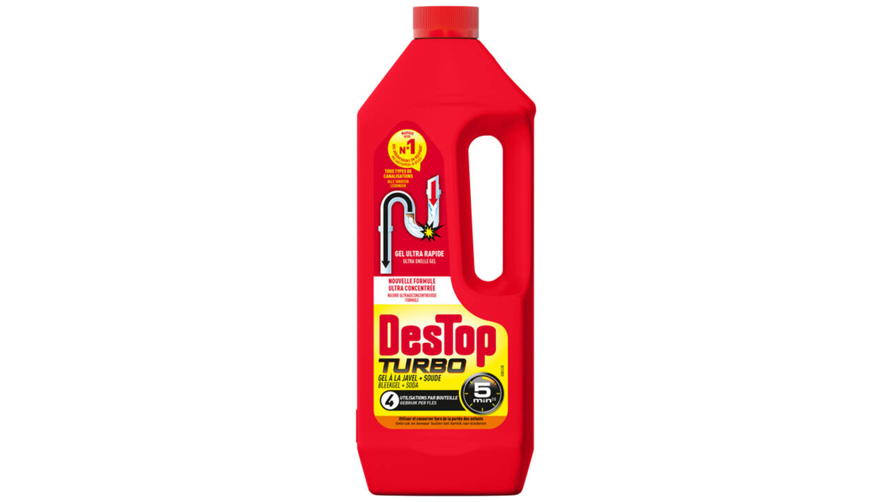 Afvoerontstopper Destop Turbo Gel  1L