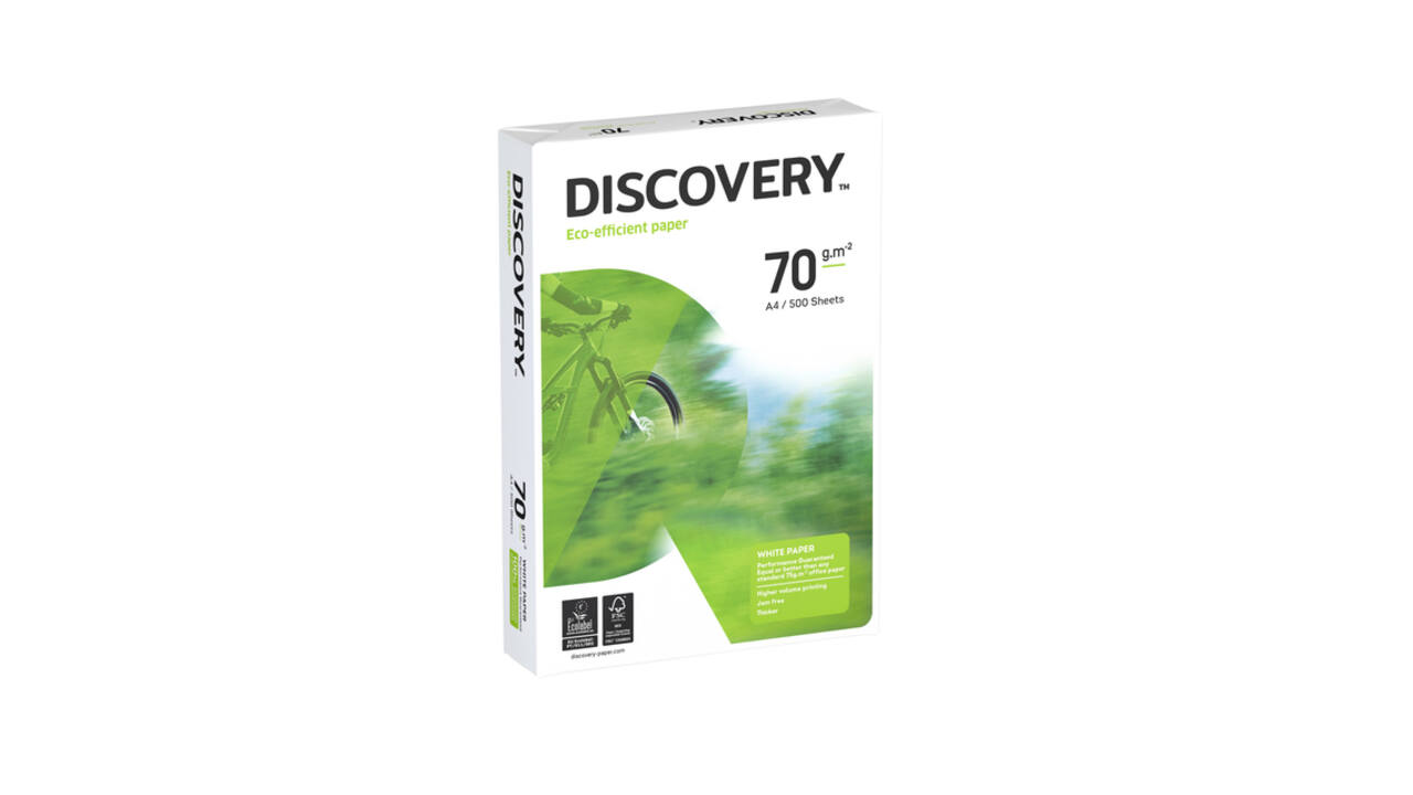 Kopieerpapier Discovery A4 70gr wit 500 vel