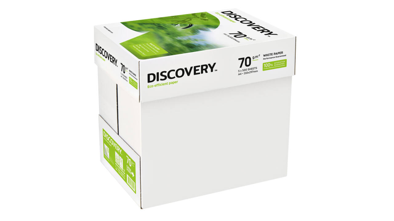 Kopieerpapier Discovery A4 70gr wit 500 vel