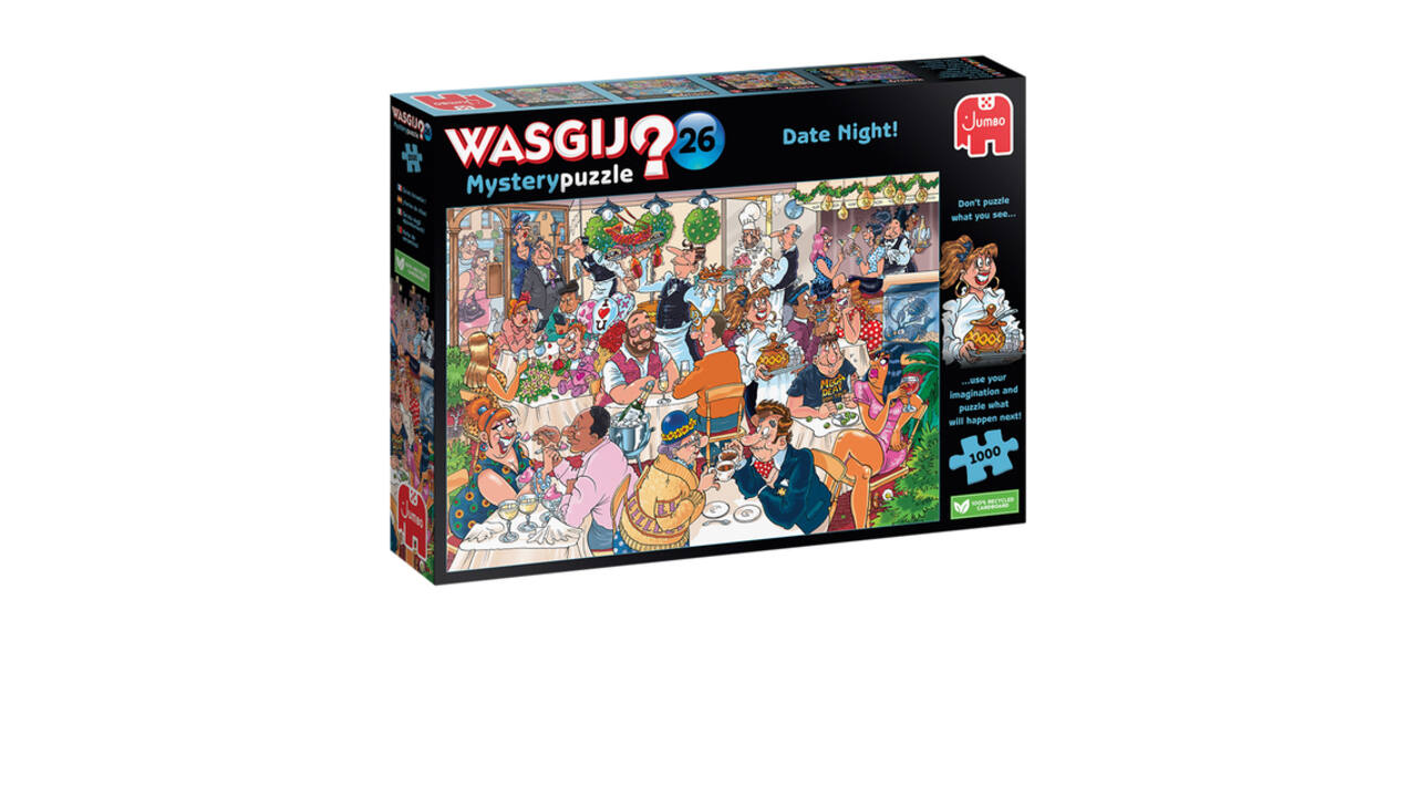 Puzzel Wasgij Mystery 26 Date Night! 1000 stukjes