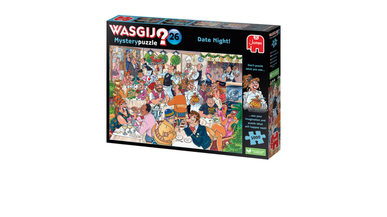 Puzzel Wasgij Mystery 26 Date Night! 1000 stukjes