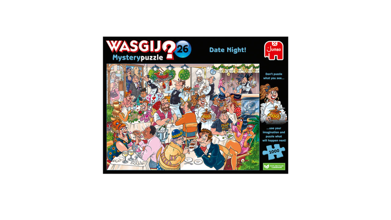 Puzzel Wasgij Mystery 26 Date Night! 1000 stukjes