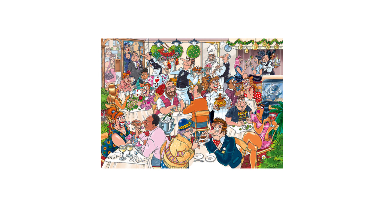 Puzzel Wasgij Mystery 26 Date Night! 1000 stukjes