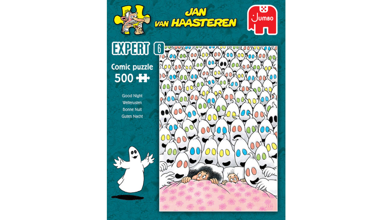 Puzzel Jan van Haasteren Expert 6 Welterusten 500 stukjes