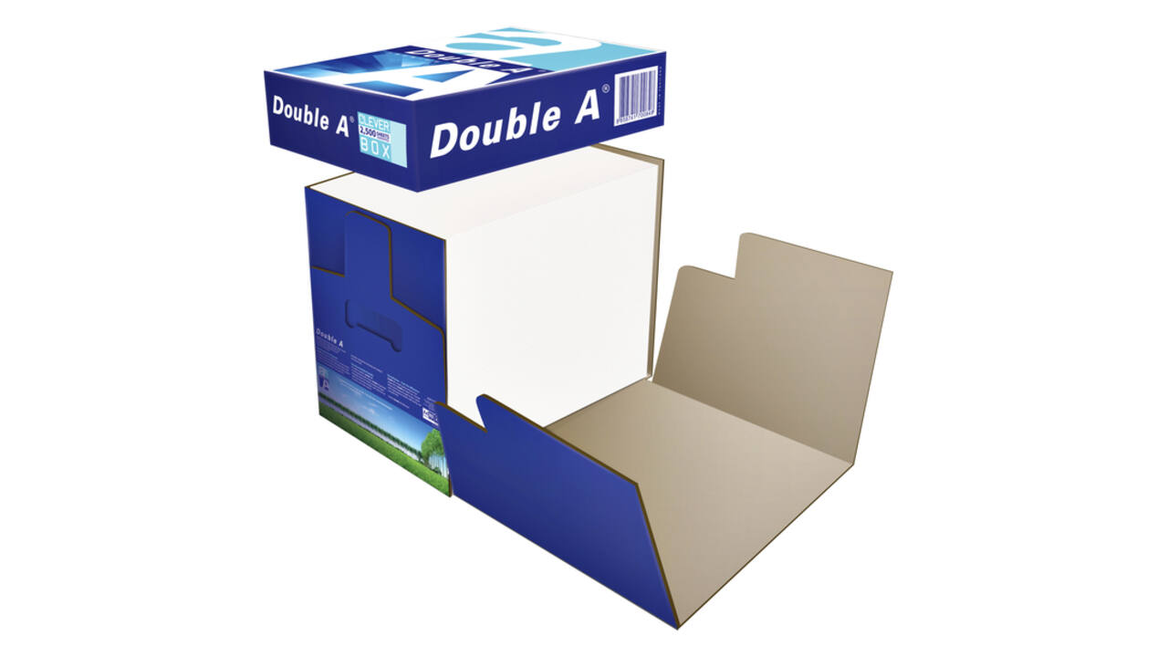 Kopieerpapier Double A Premium Nonstop A4 80gr wit 2500 vel