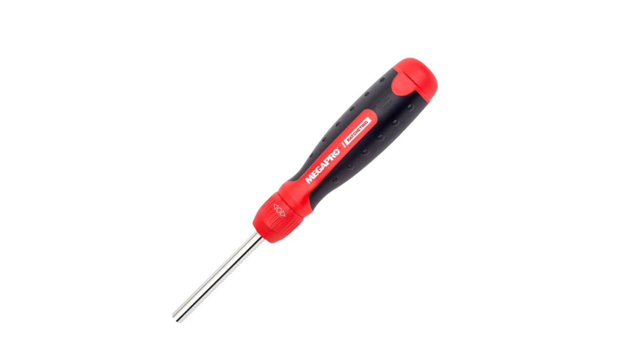 Schroevendraaier Megapro Ratcheting met 13 bits zwart