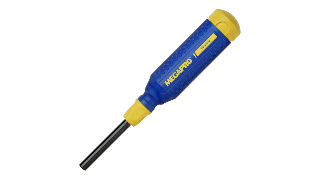 Schroevendraaier Megapro Original met 15 bits blauw
