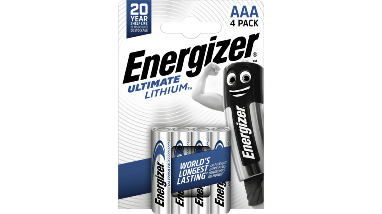 Batterij Energizer Ultimate Lithium 4x AAA