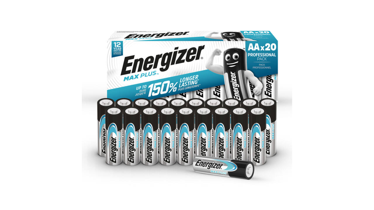 Batterij Energizer Max Plus 20x AA alkaline