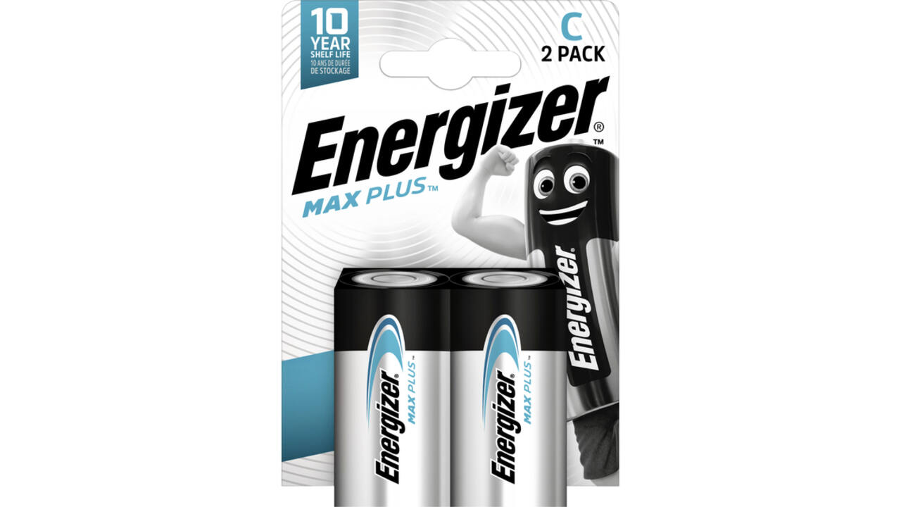 Batterij Energizer Max Plus 2x C alkaline