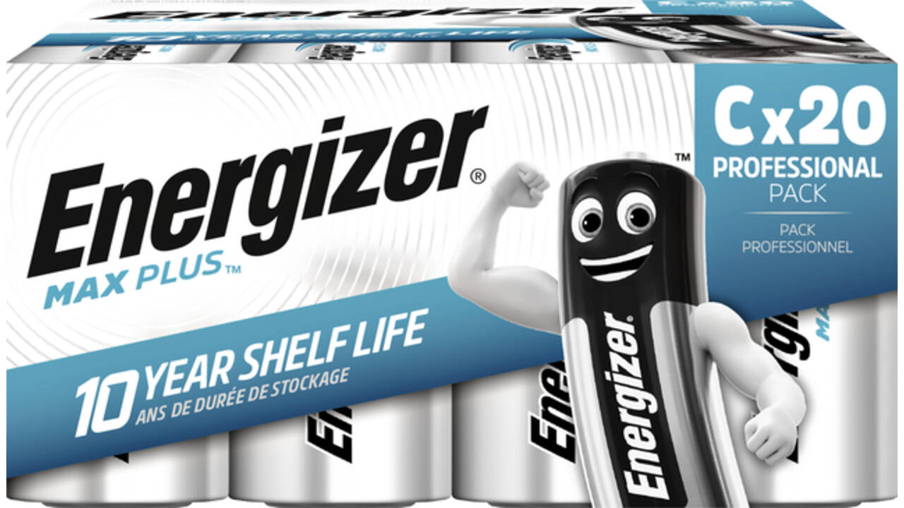 Batterij Energizer Max Plus 20x C alkaline