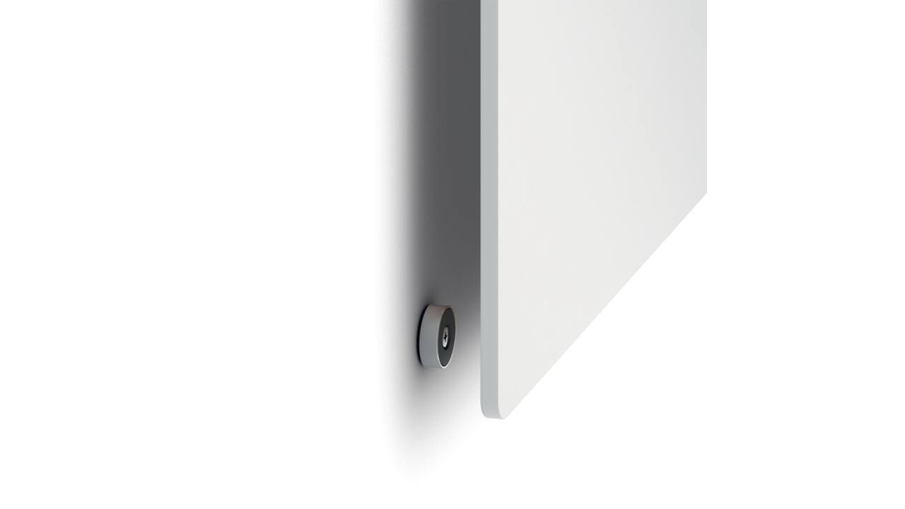 Whiteboard Nobo frameloos modulair 45x45cm