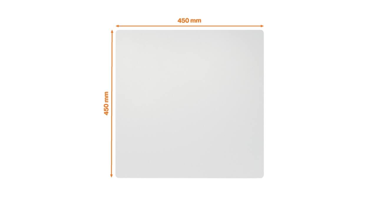 Whiteboard Nobo frameloos modulair 45x45cm