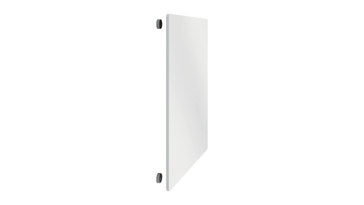 Whiteboard Nobo frameloos modulair 45x45cm