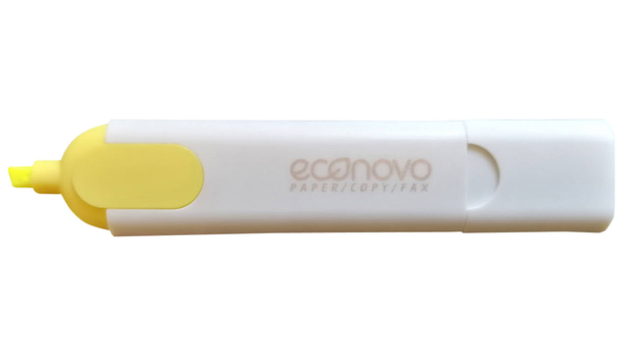Markeerstift Econovo assorti blister à 4 stuks