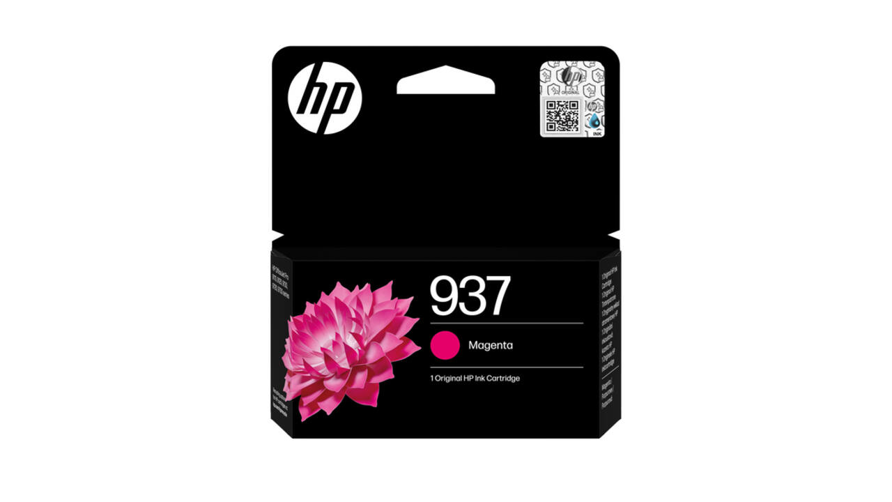 Inktcartridge HP 4S6W3NE 937 rood