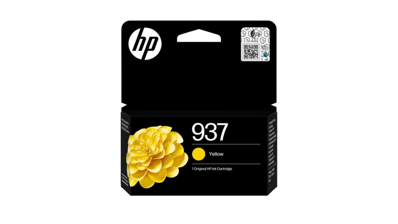 Inktcartridge HP 4S6W4NE 937 geel