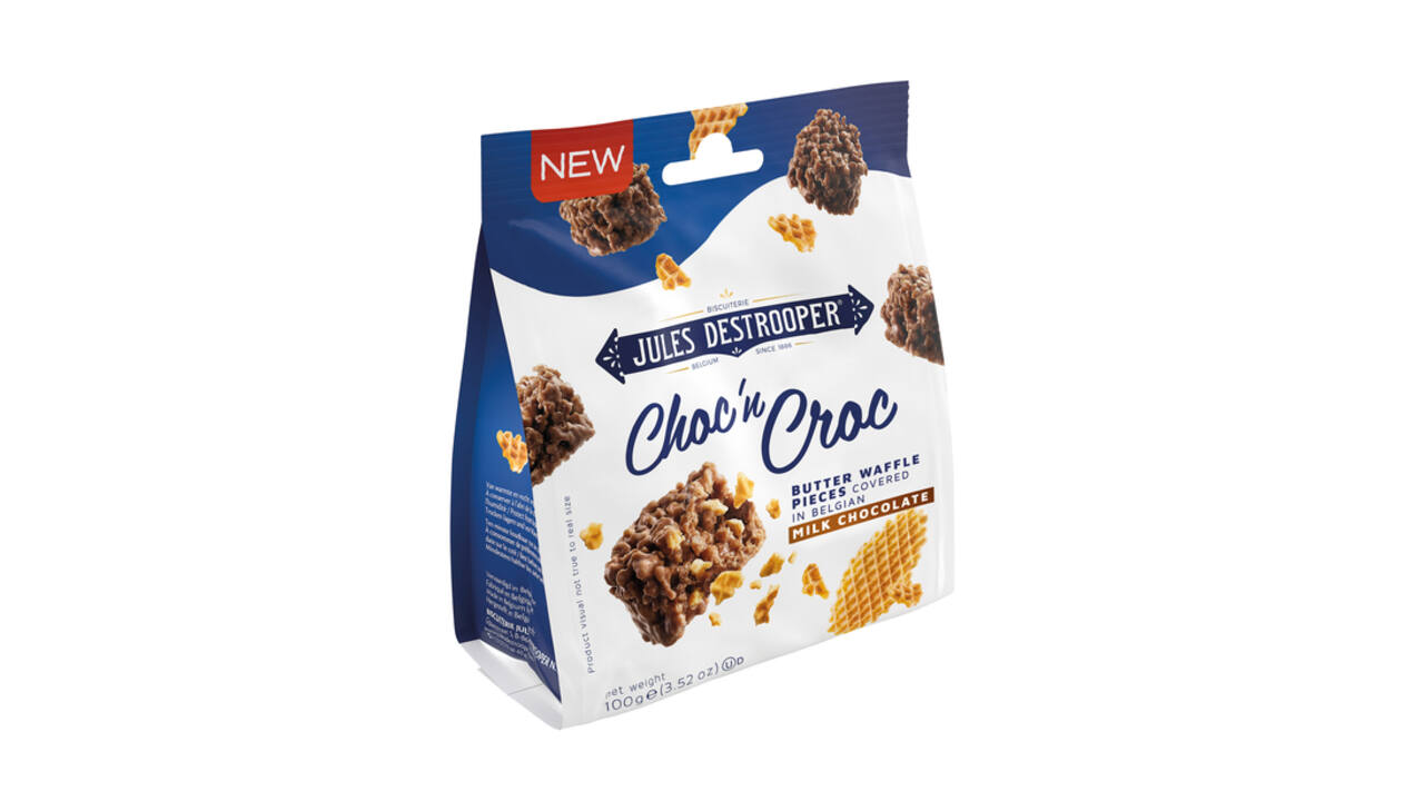 Koekjes Jules Destrooper Choc 'n Croc Parijse wafels
