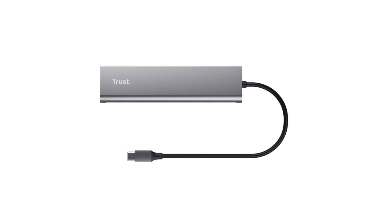 Hub Trust USB-C Halyx 5 poorts 25136