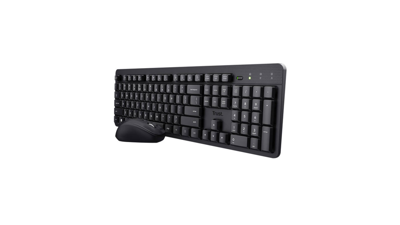 Toetsenbord Trust Ody II draadloos + muis 25018 QWERTY
