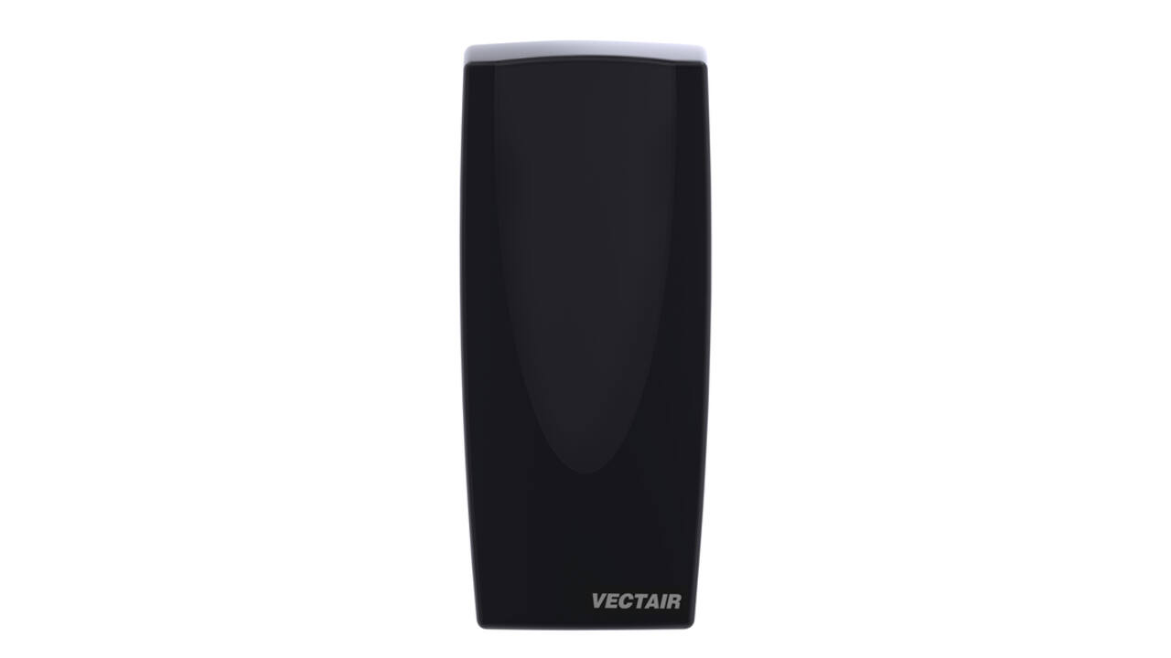 Luchtverfrisserdispenser V-Air SOLID constant zwart 2155951
