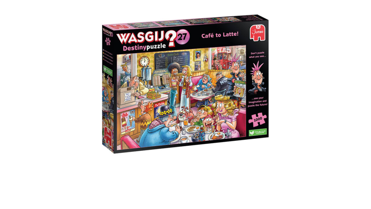 Puzzel Wasgij Destiny 27 De Koffieshop! 1000 stukjes