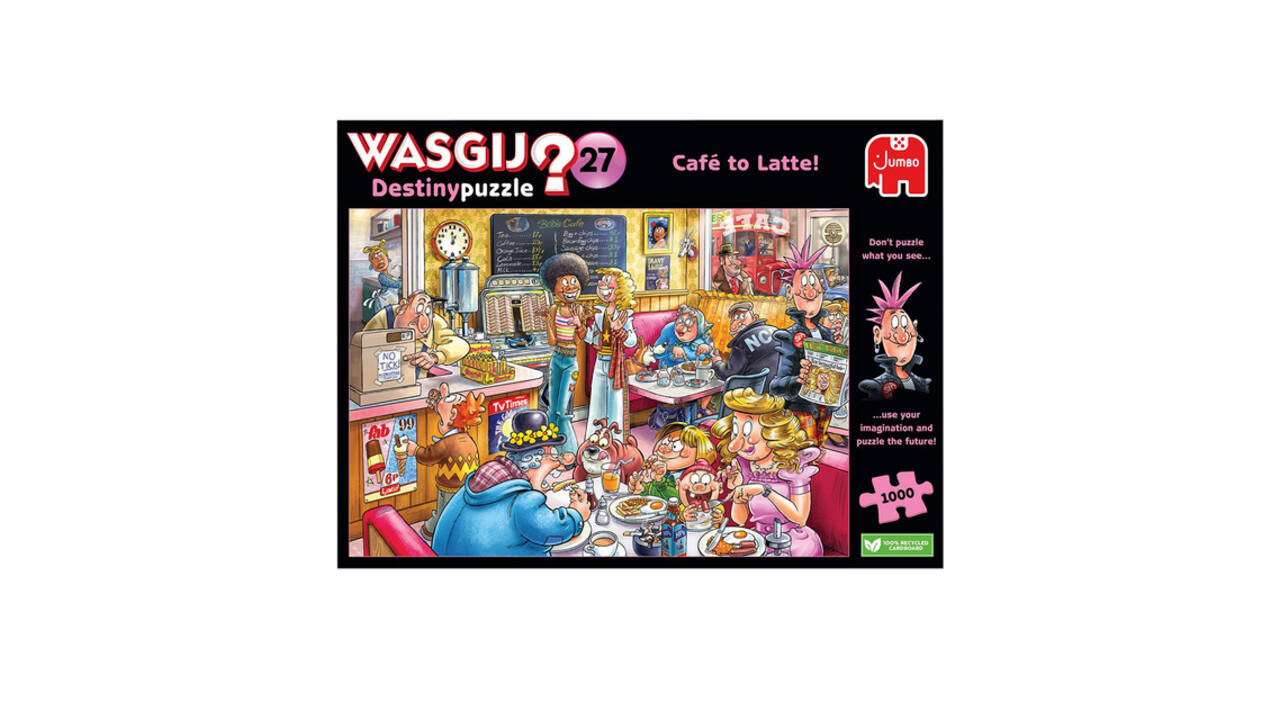 Puzzel Wasgij Destiny 27 De Koffieshop! 1000 stukjes