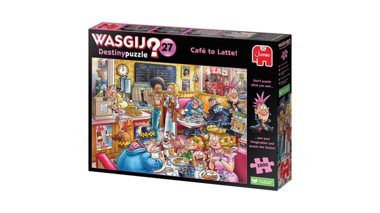 Puzzel Wasgij Destiny 27 De Koffieshop! 1000 stukjes