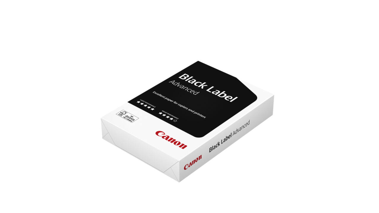 Kopieerpapier Canon Black Label Advanced A4 80gr wit 500 vel