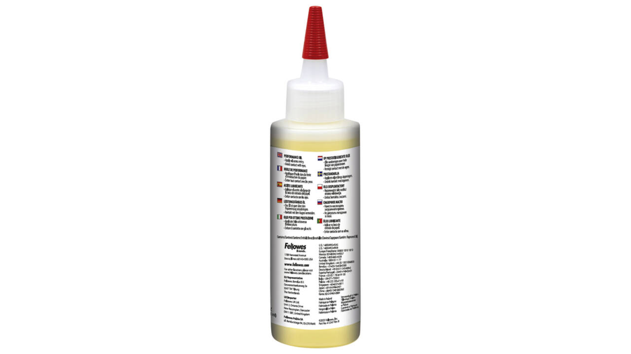 Olie voor papiervernietiger Fellowes 120ml