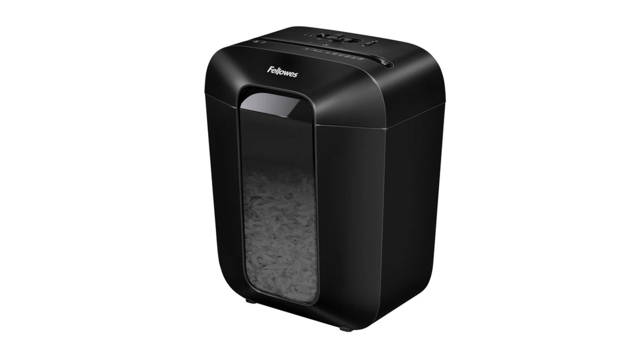 Papiervernietiger Fellowes Powershred LX50 snippers 4x37mm zwart