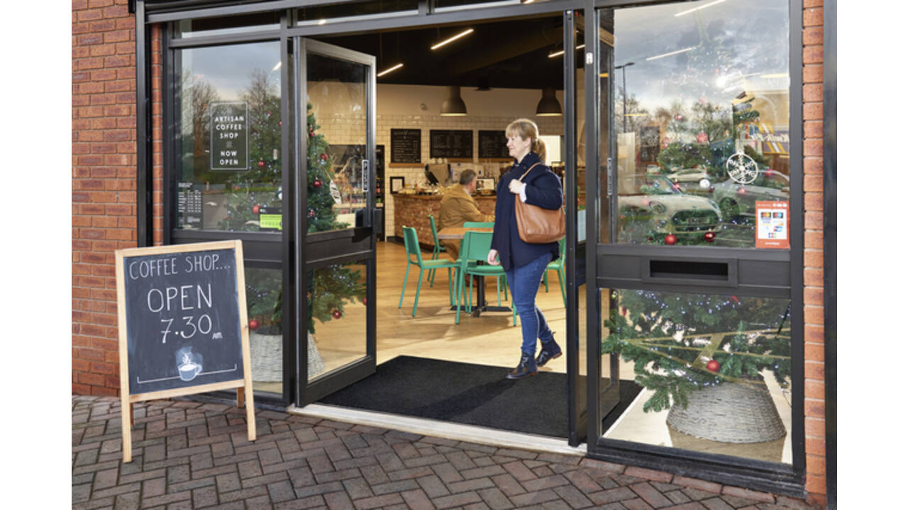 Inloopmat Green-Horse Indoor Pro 85x120cm zwart
