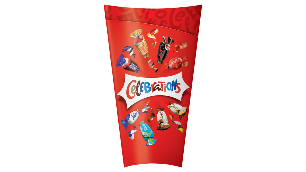 Chocolade Celebrations flip box 272gr