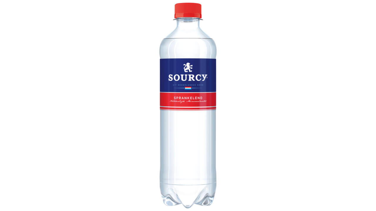 Water Sourcy rood petfles 500ml