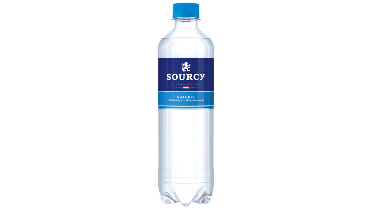 Water Sourcy blauw petfles 500ml