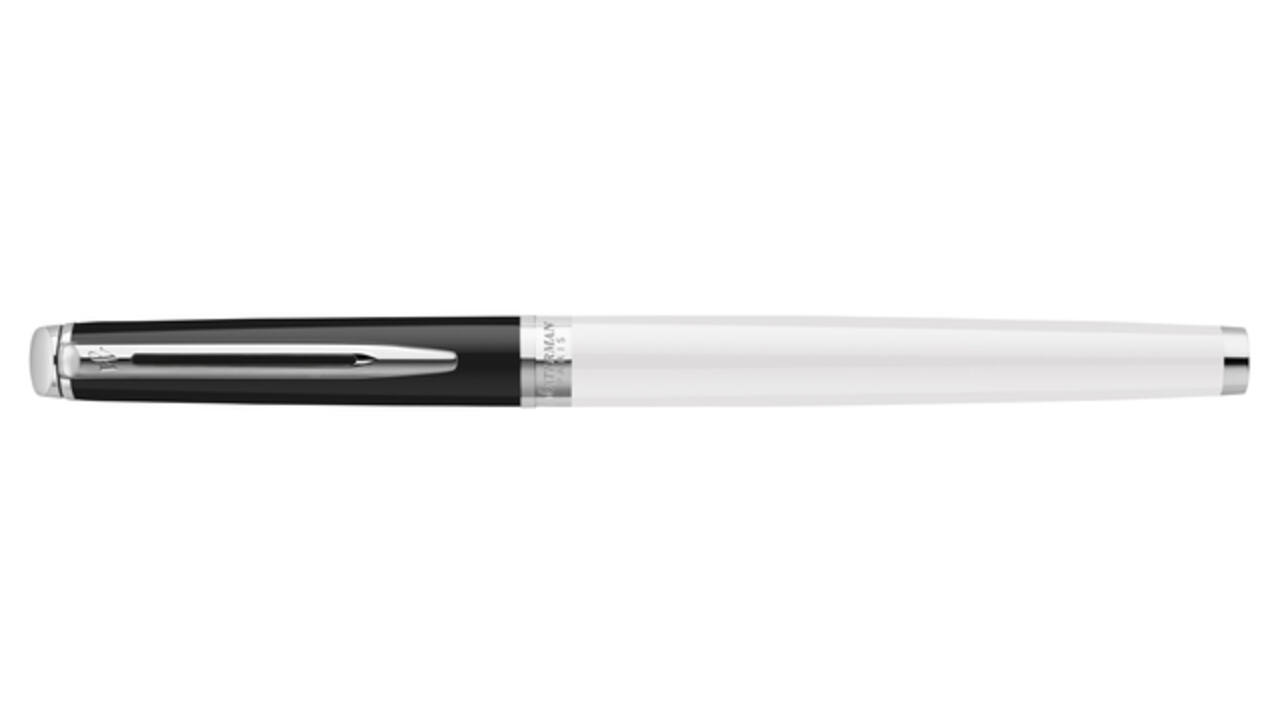 Vulpen Waterman Hémisphère Colour Blocking black en white CT fijn