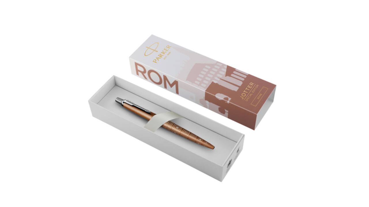 Balpen Parker Jotter special edition Rome bronze CT medium