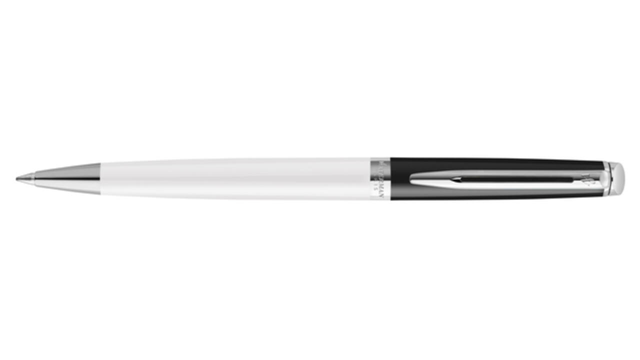 Balpen Waterman Hémisphère Colour Blocking black en white CT medium