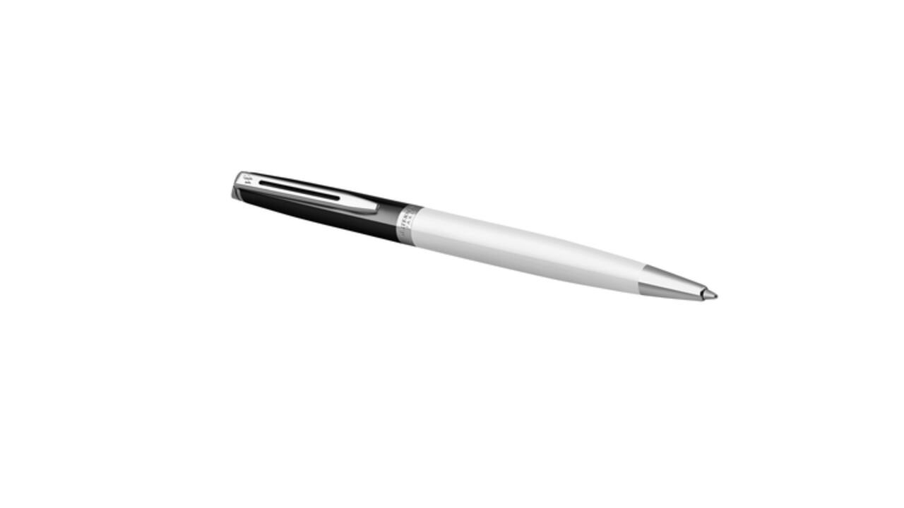 Balpen Waterman Hémisphère Colour Blocking black en white CT medium